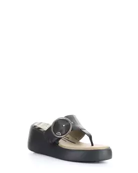 DAFI938FLY 000 Slip-on Sandals Black.