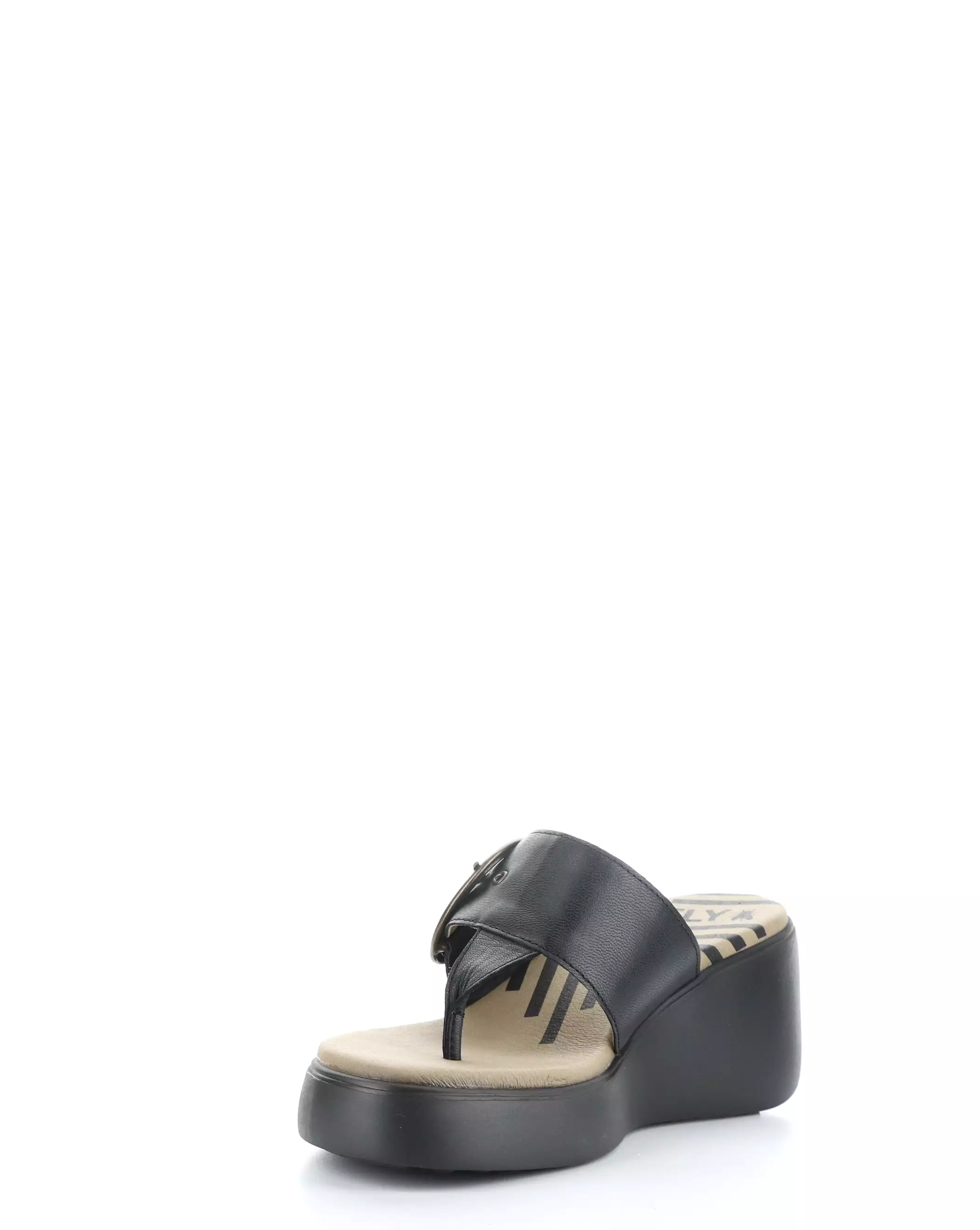 DAFI938FLY 000 Slip-on Sandals Black.