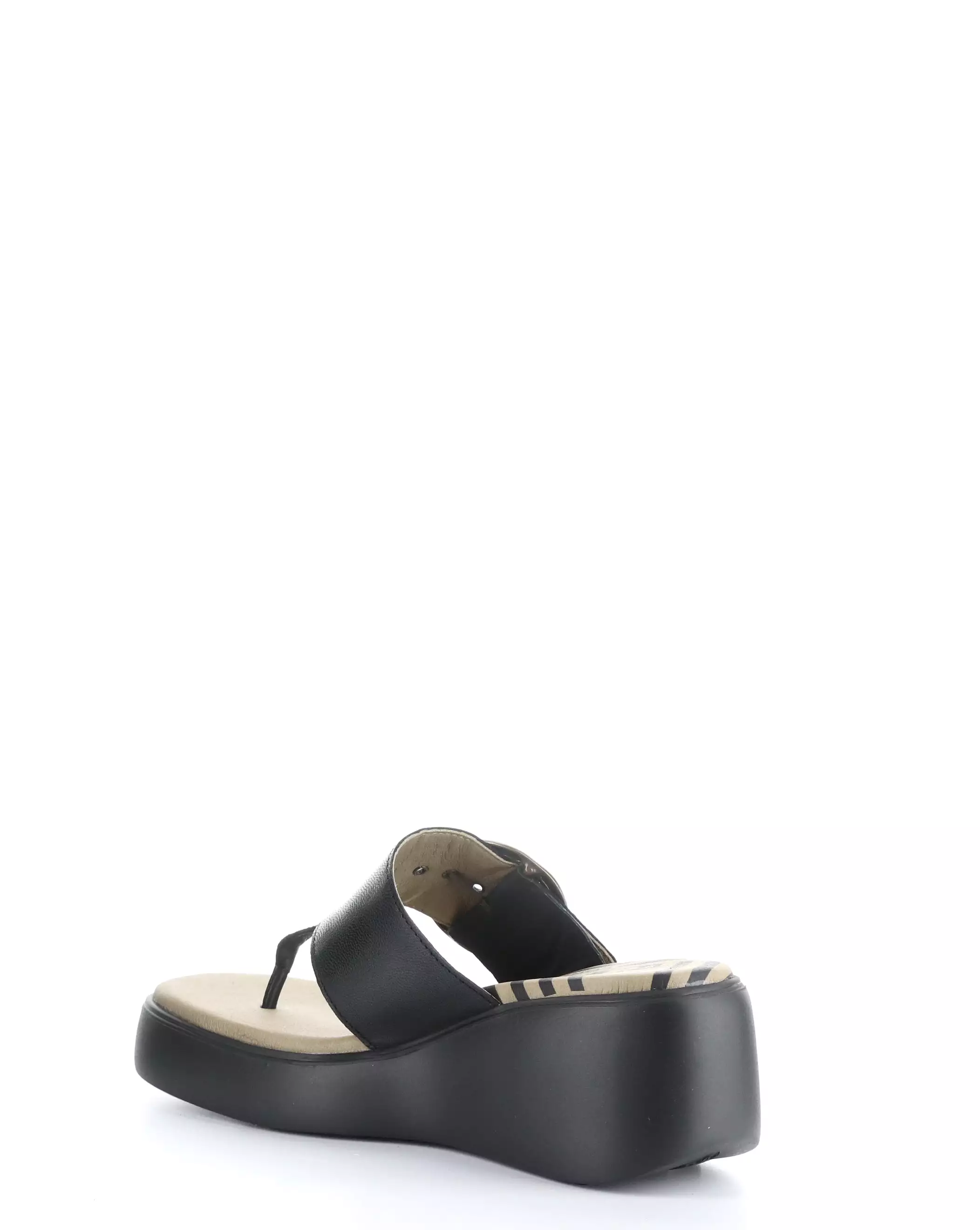 DAFI938FLY 000 Slip-on Sandals Black.