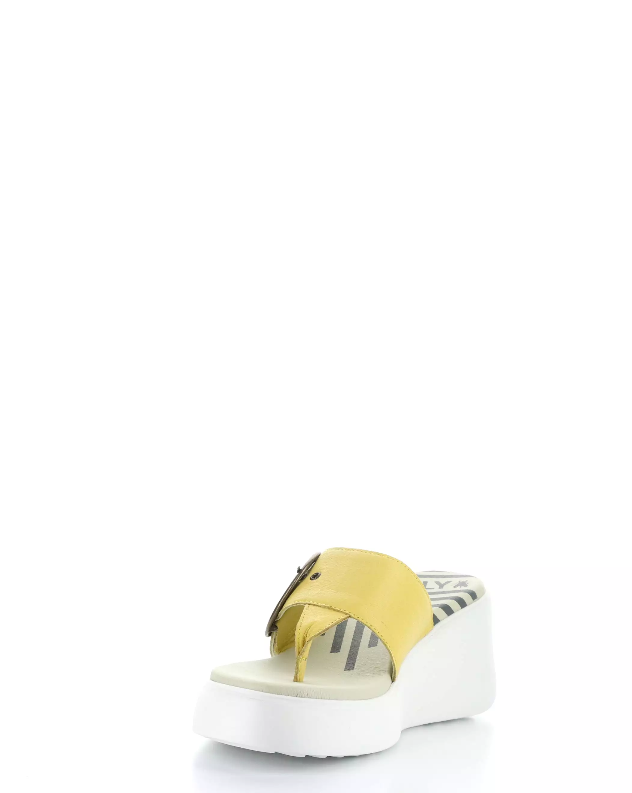 DAFI938FLY Sandals - Yellow Slip-on Sandals