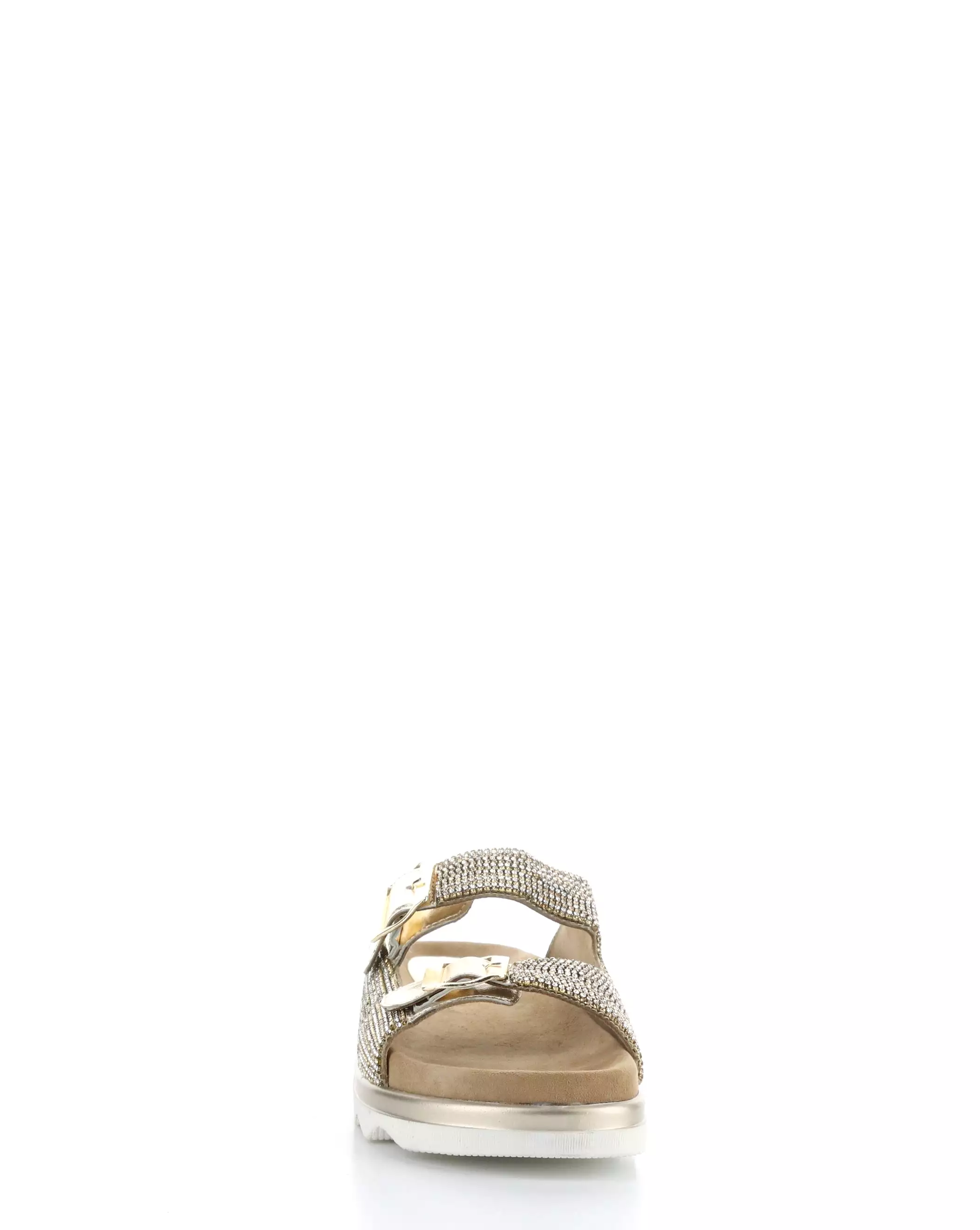 Dahna Gold Sandals