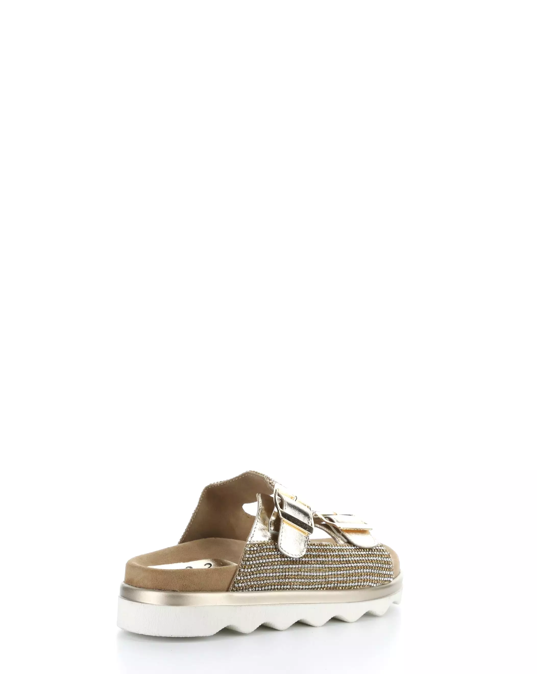 Dahna Gold Sandals