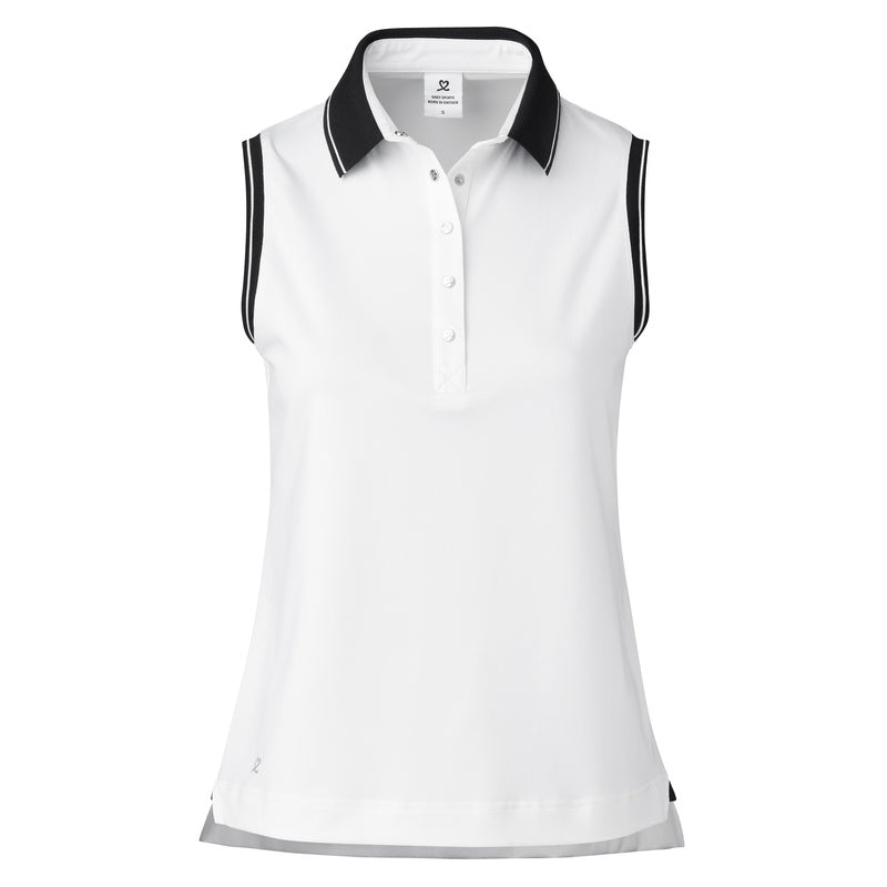 Daily Sports Polo Sleeveless Milia White