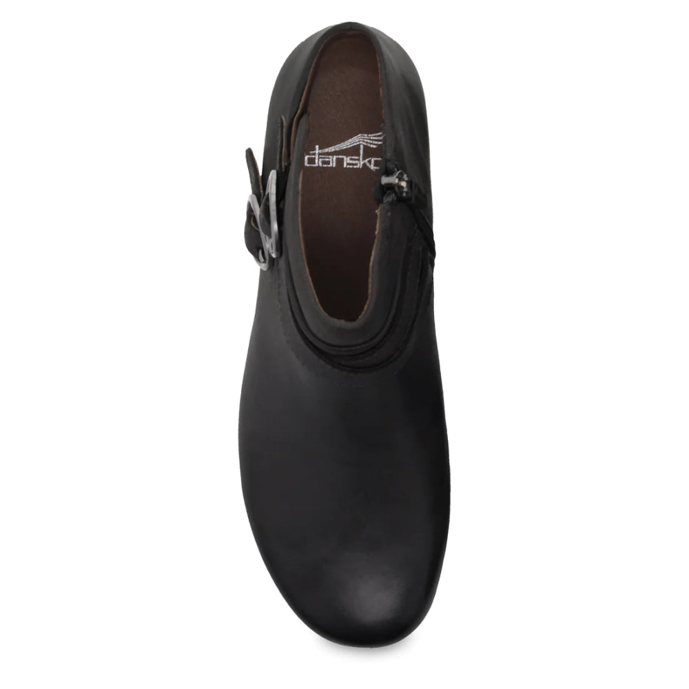 dansko black faithe shoes