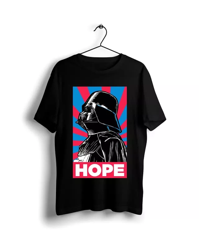 Darth Vader Black T-shirt - Basic Digital Graphics Hope