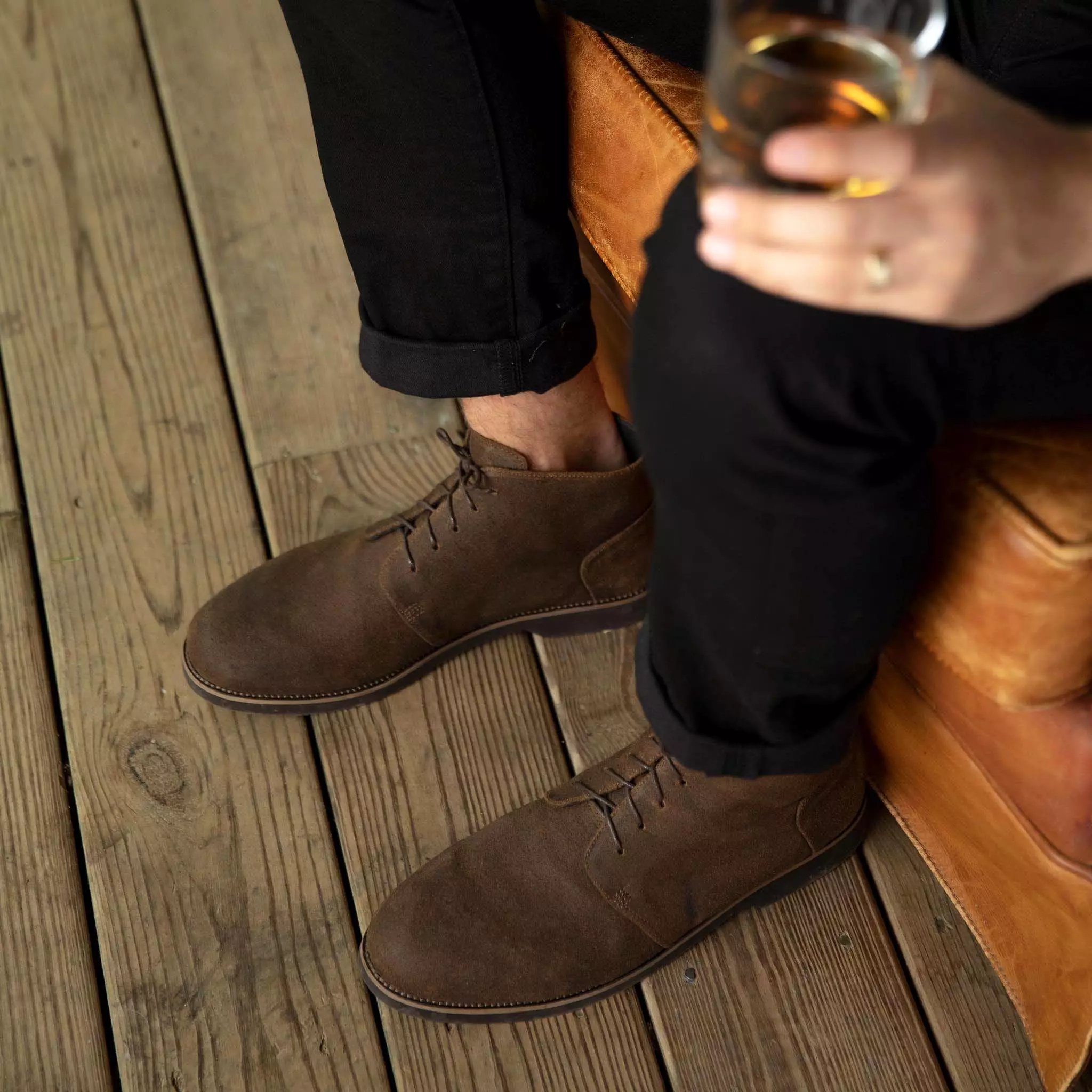 Daytripper Waxed Brown Chukka Boot