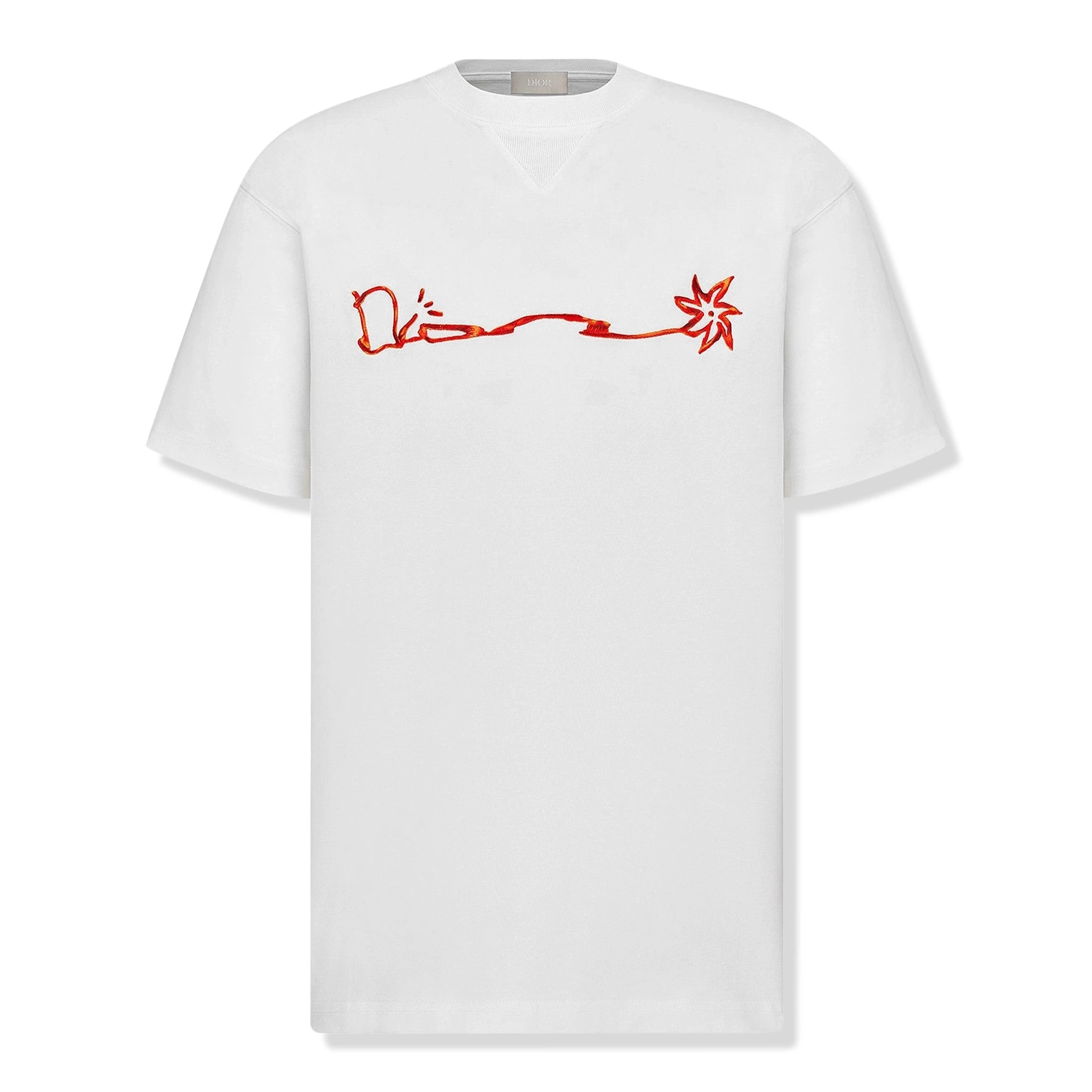 Dior Cactus Jack White Oversized T-Shirt