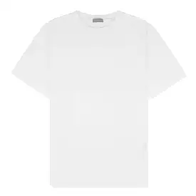 Dior CD embroidered oversized white T-shirt.