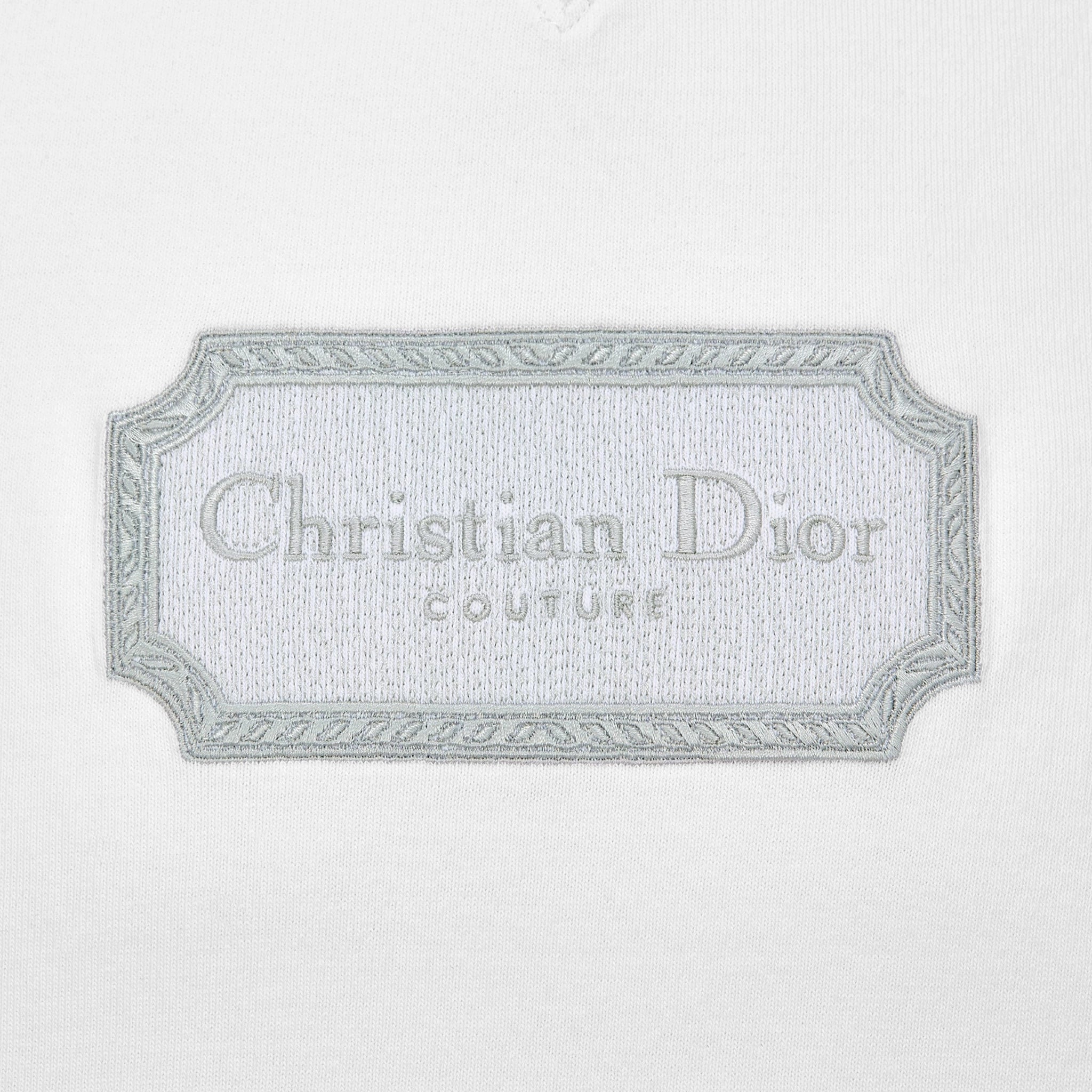 Dior 'Christian Dior Couture' White T Shirt - Relaxed Fit