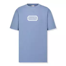 'Dior Christian Dior Relaxed Fit Blue T Shirt'