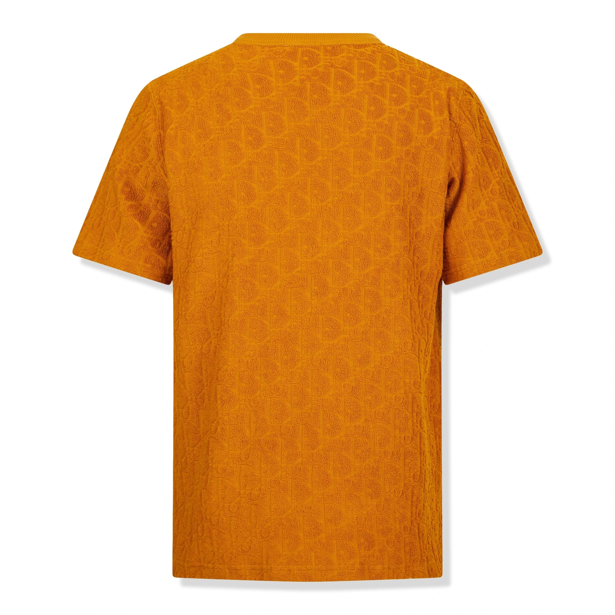 Dior Oblique Orange T Shirt - Towelling Material