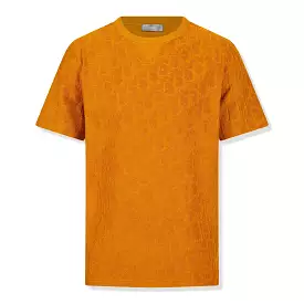 Dior Oblique Orange T Shirt - Towelling Material