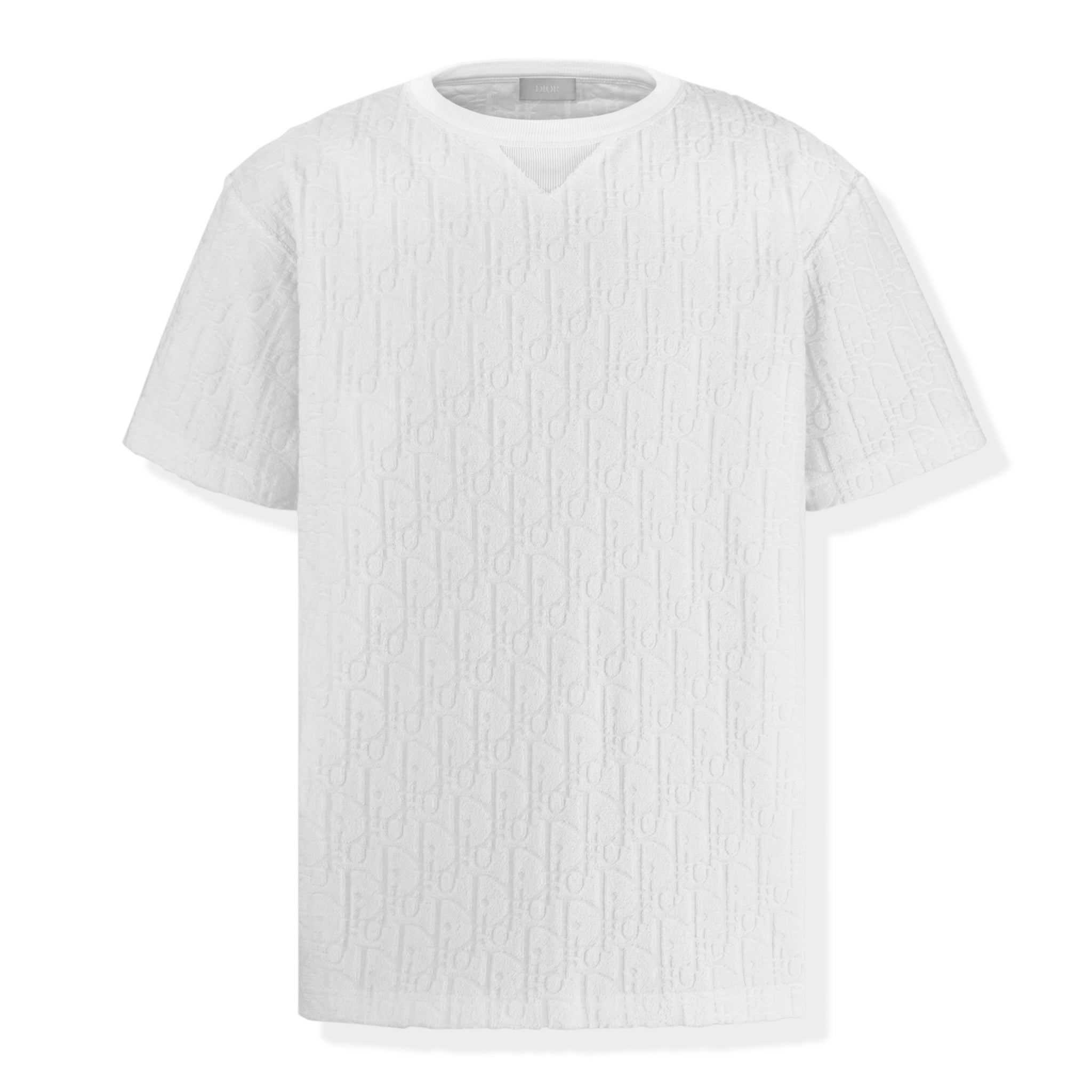 Dior Oblique White Towelling Shirt