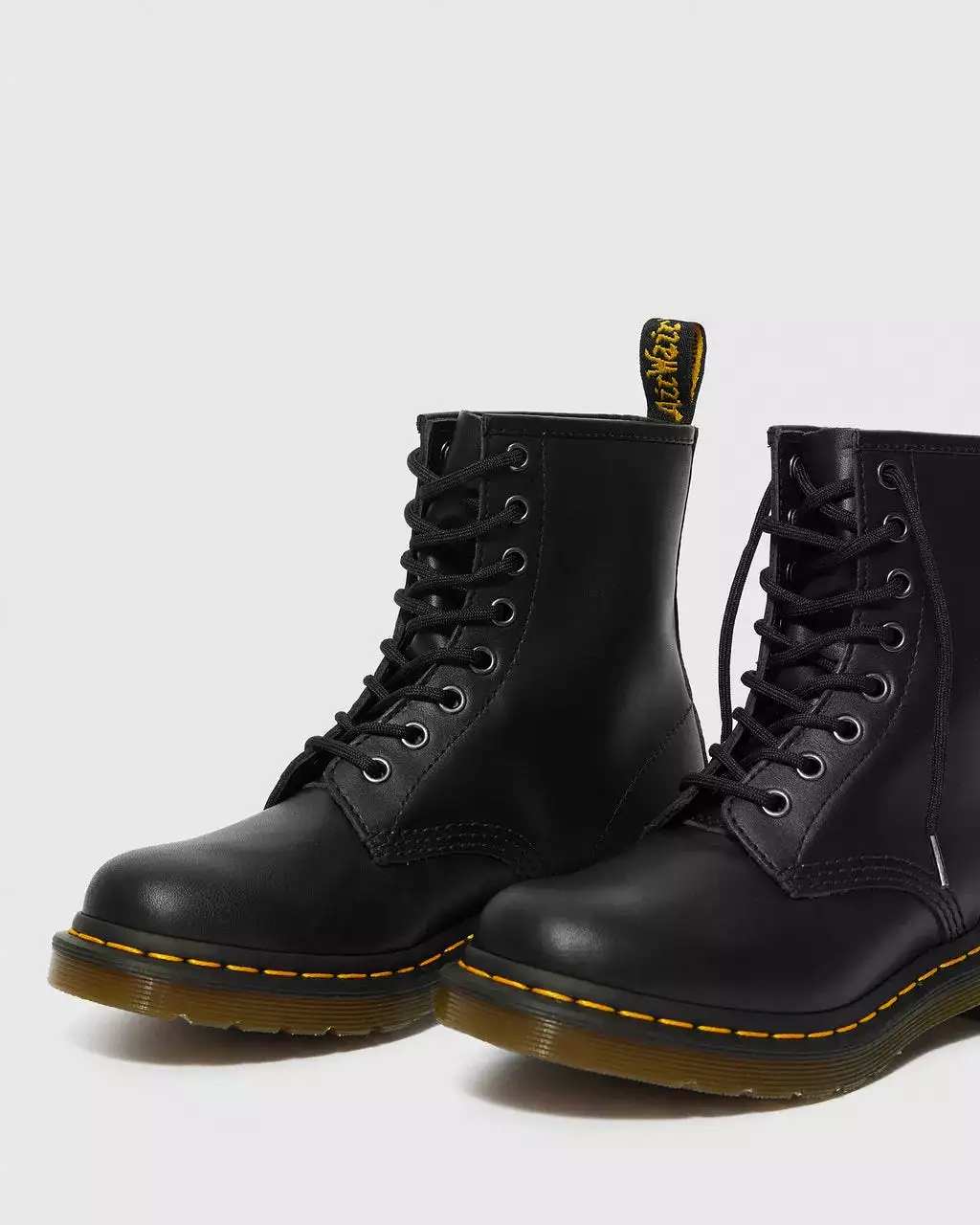 Doc Martens 1460 Nappa Leather Lace Up Boots - Black Nappa