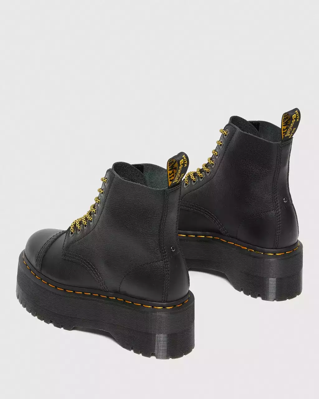 Doc Martens Sinclair Max Pisa Leather Platform Boots - Women's Black