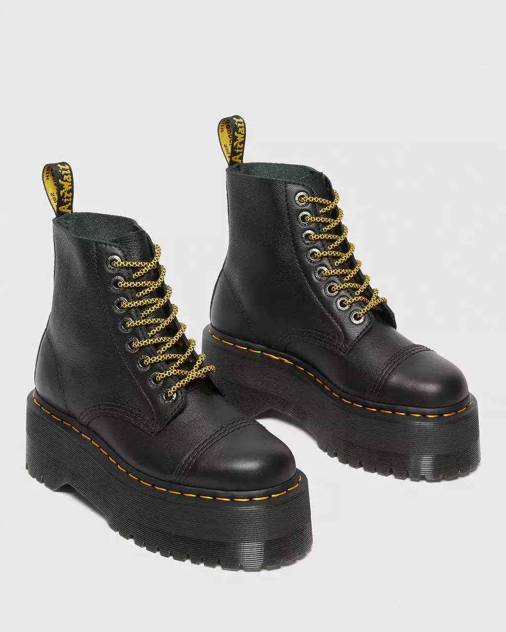 Doc Martens Sinclair Max Pisa Leather Platform Boots - Women's Black