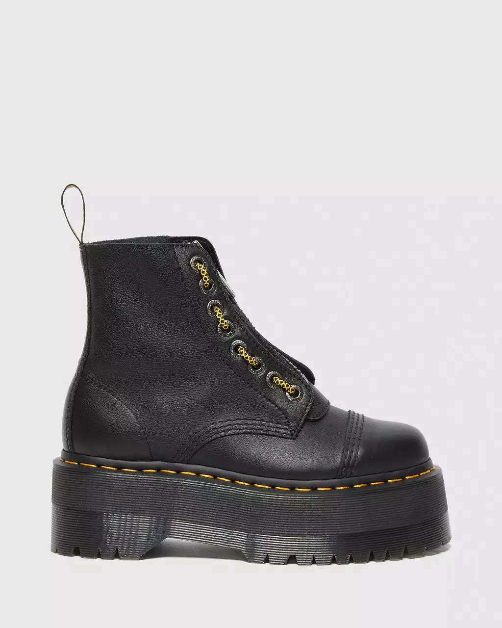 Doc Martens Sinclair Max Pisa Leather Platform Boots - Women's Black