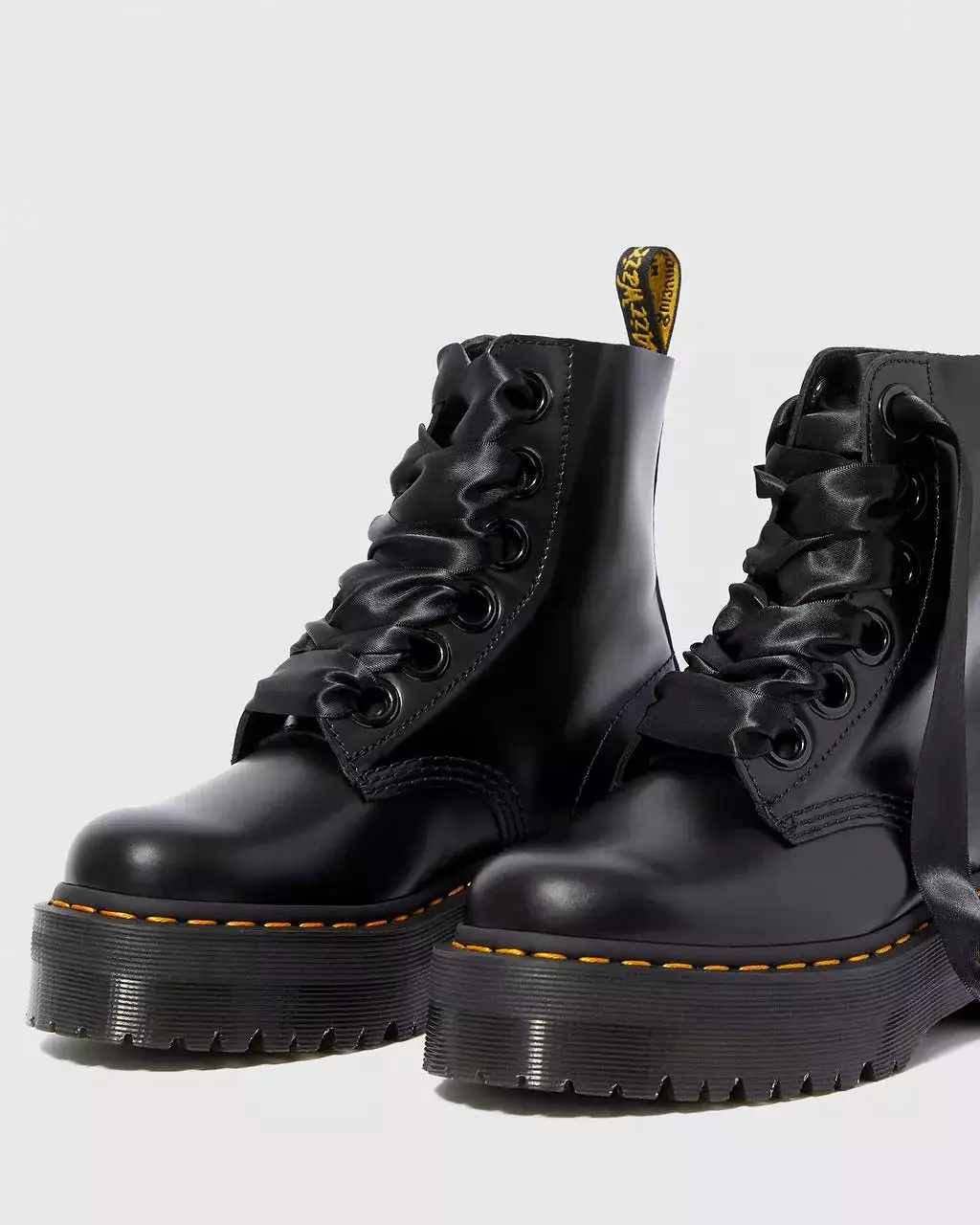 Doc Martens Women's Molly Platform Boots - Black Butter