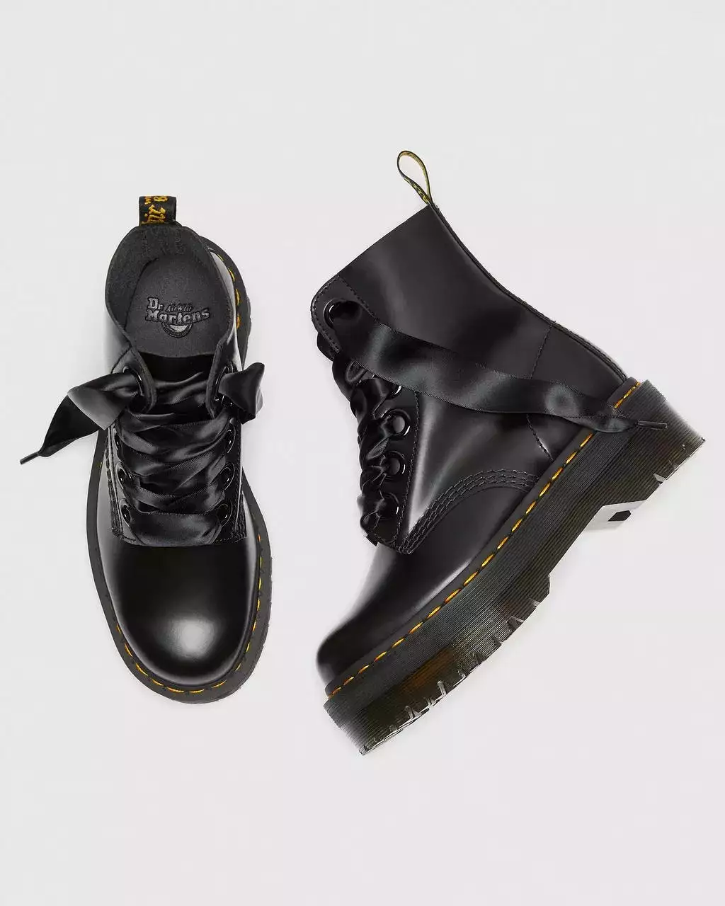 Doc Martens Women's Molly Platform Boots - Black Butter