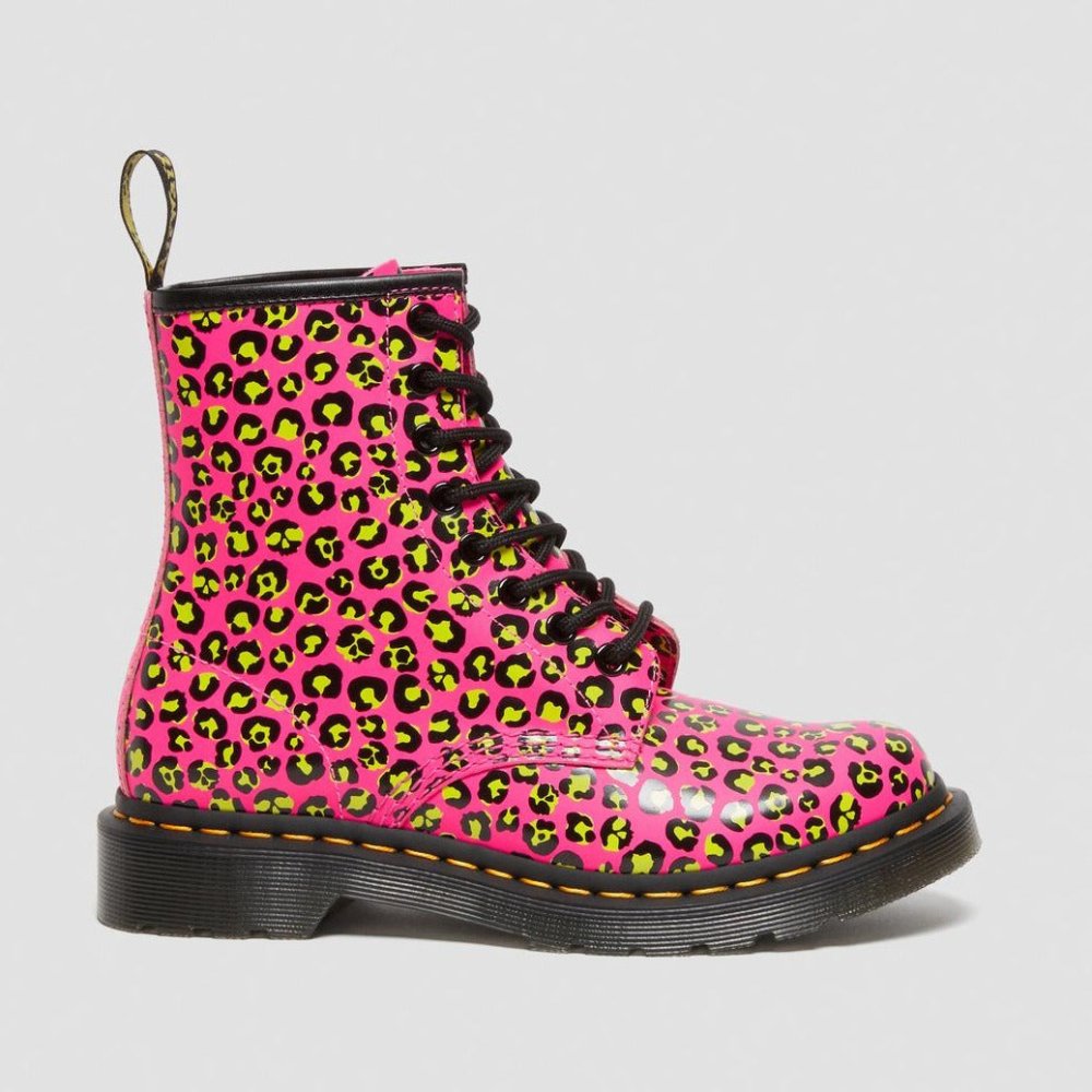 Dr. Martens 1460 Leopard - Pink