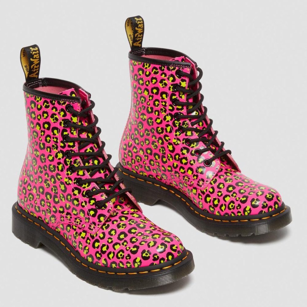 Dr. Martens 1460 Leopard - Pink