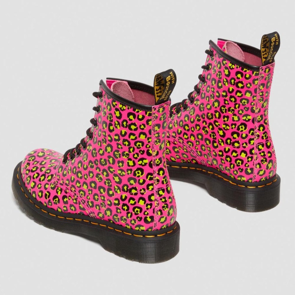 Dr. Martens 1460 Leopard - Pink