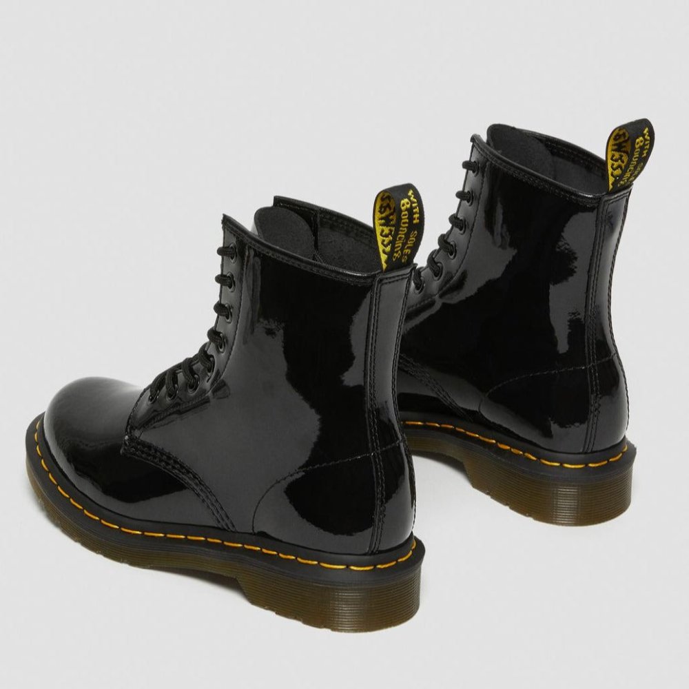 Dr. Martens 1460 Patent Women's Boots - Black