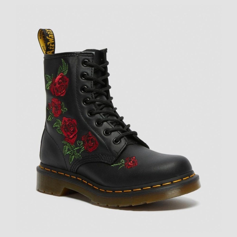 Dr. Martens 1460 Vonda Floral Black Women's - Google SEO Result: Dr. Martens 1460 Vonda Floral Black - Women's Footwear