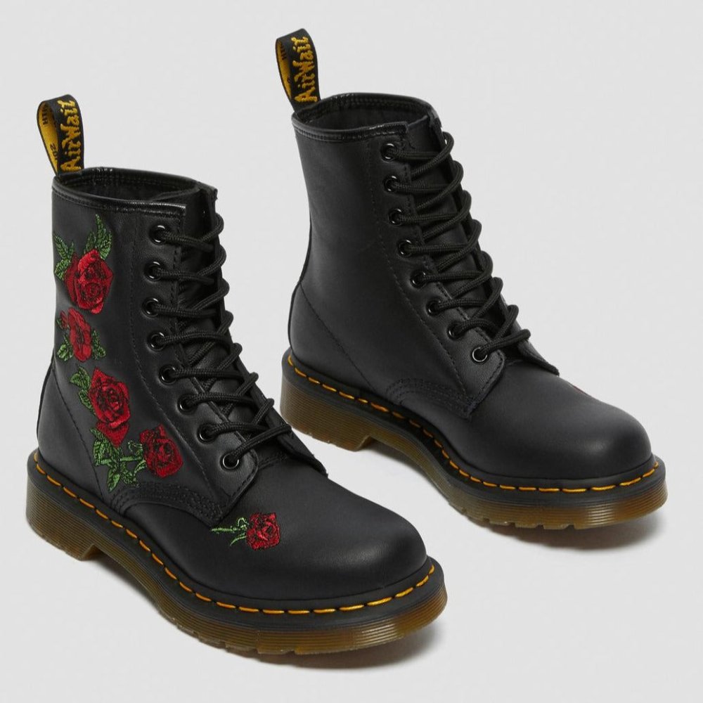 Dr. Martens 1460 Vonda Floral Black Women's - Google SEO Result: Dr. Martens 1460 Vonda Floral Black - Women's Footwear