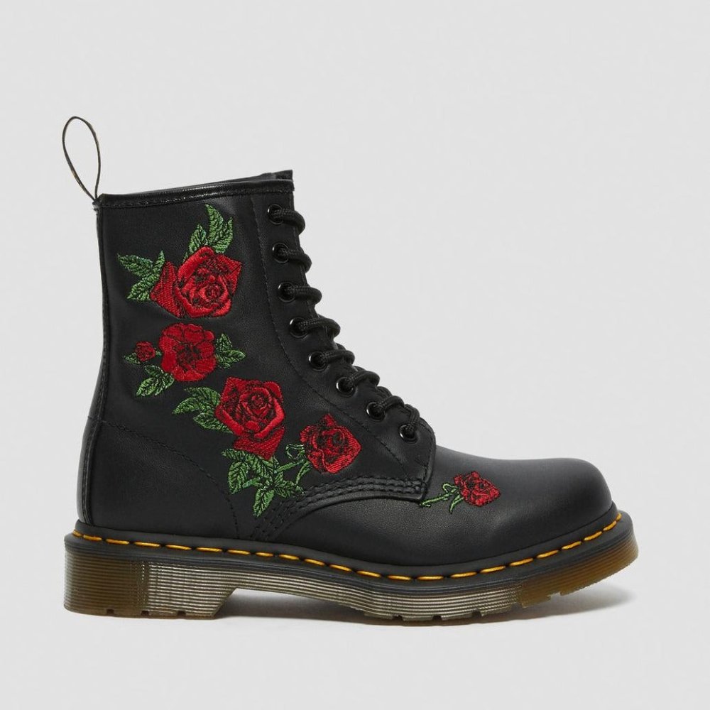 Dr. Martens 1460 Vonda Floral Black Women's - Google SEO Result: Dr. Martens 1460 Vonda Floral Black - Women's Footwear