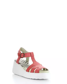 Duma 955FLY Raspberry Round Toe Sandals