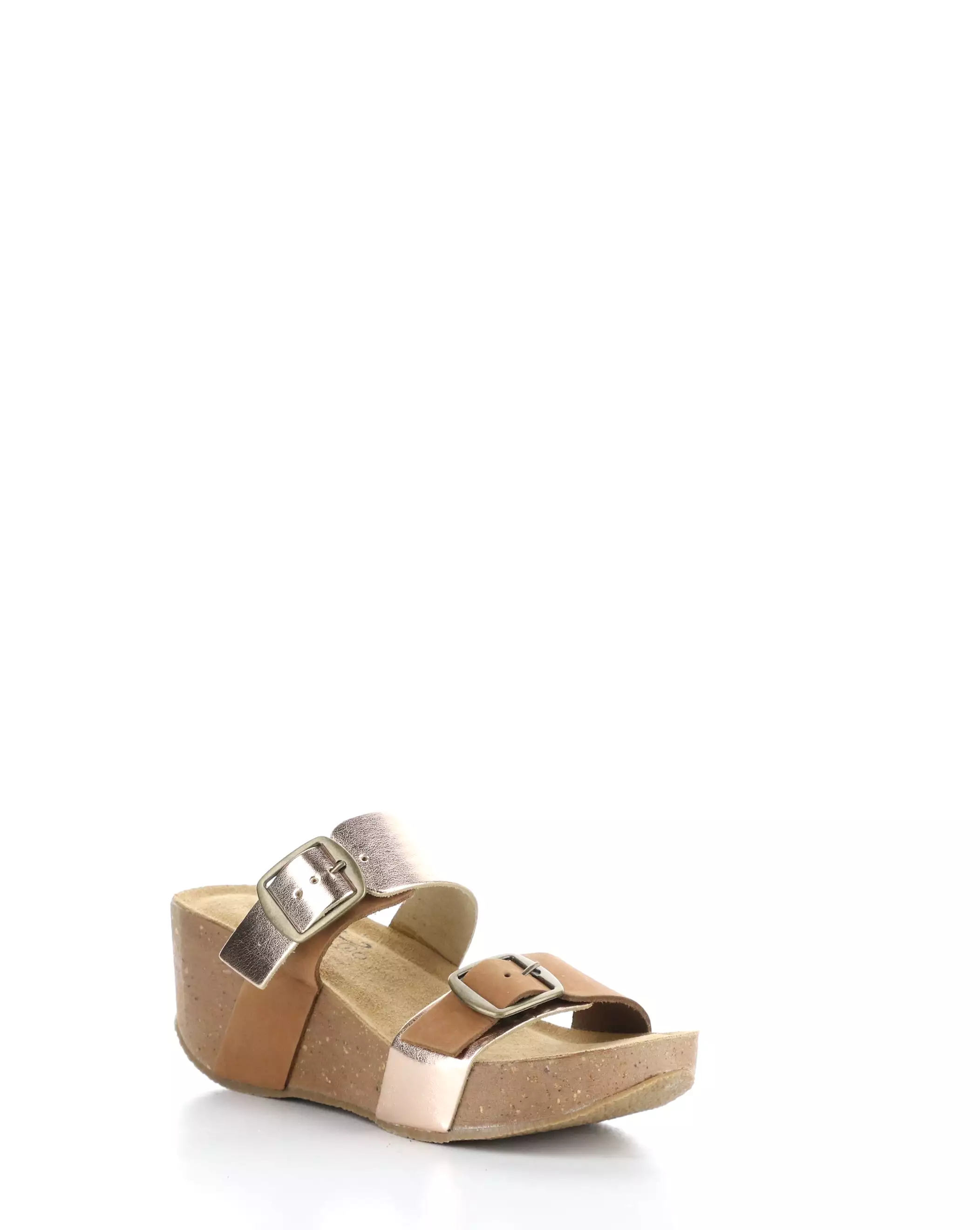 Dusty Rose Brandy Wedge Sandals - Shop Now.