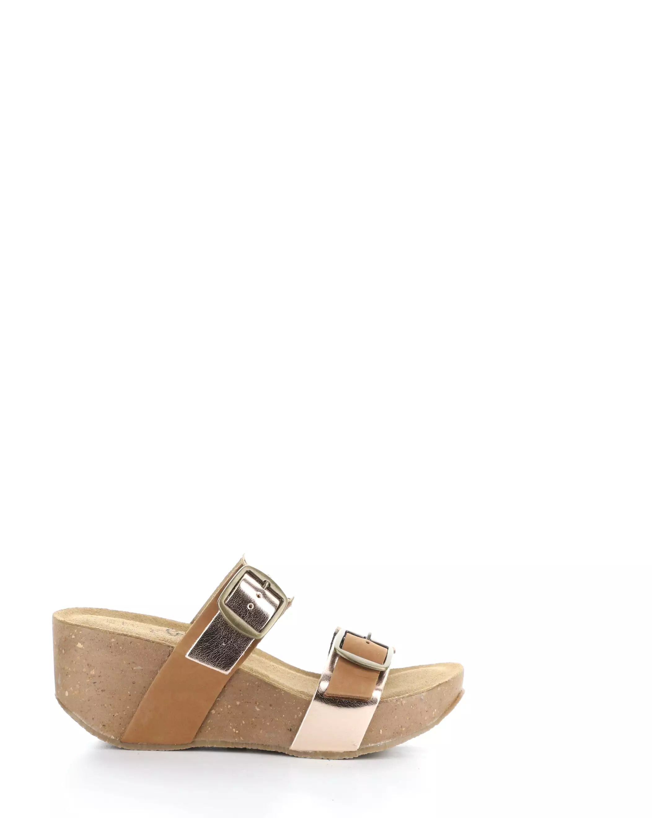 Dusty Rose Brandy Wedge Sandals - Shop Now.