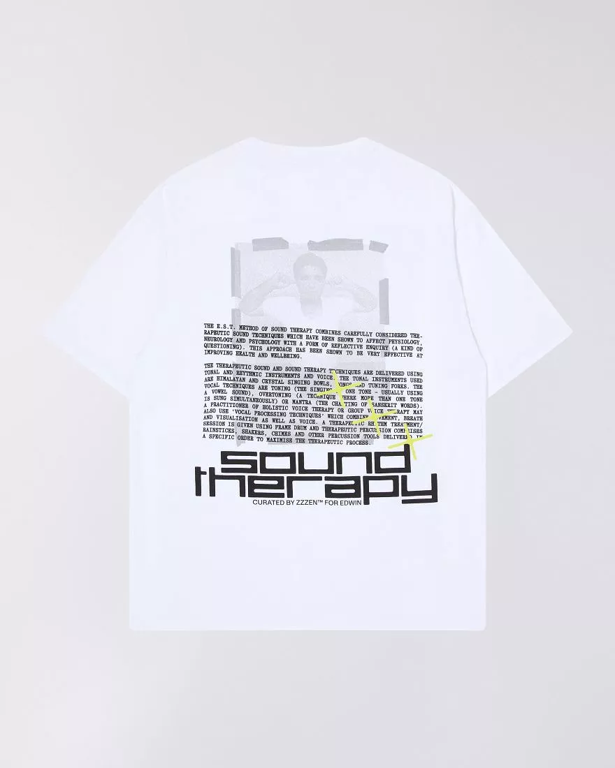 EDWIN Therapy White T-Shirt