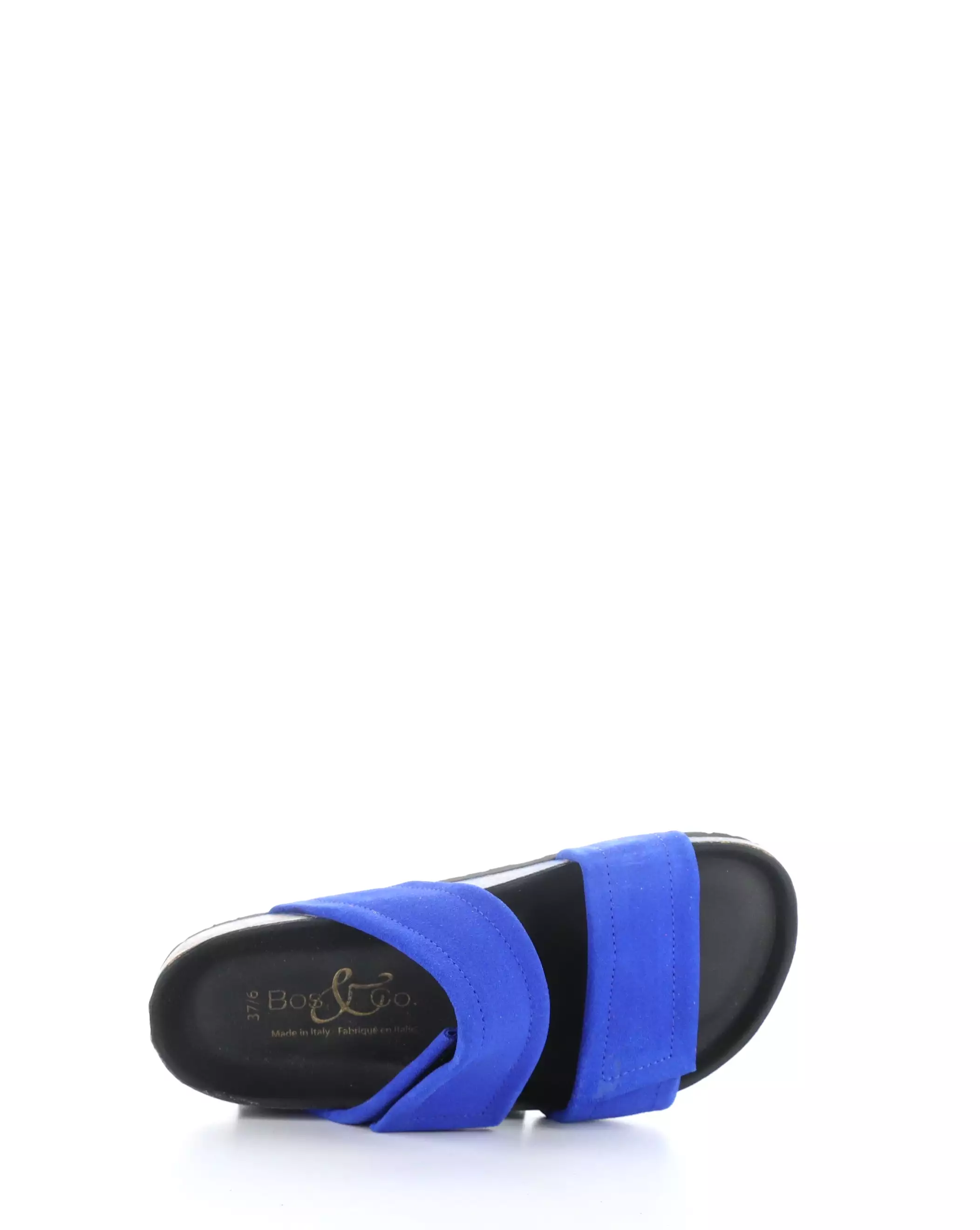 Electric Blue Slip-on Sandals by Matteo