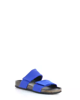 Electric Blue Slip-on Sandals by Matteo