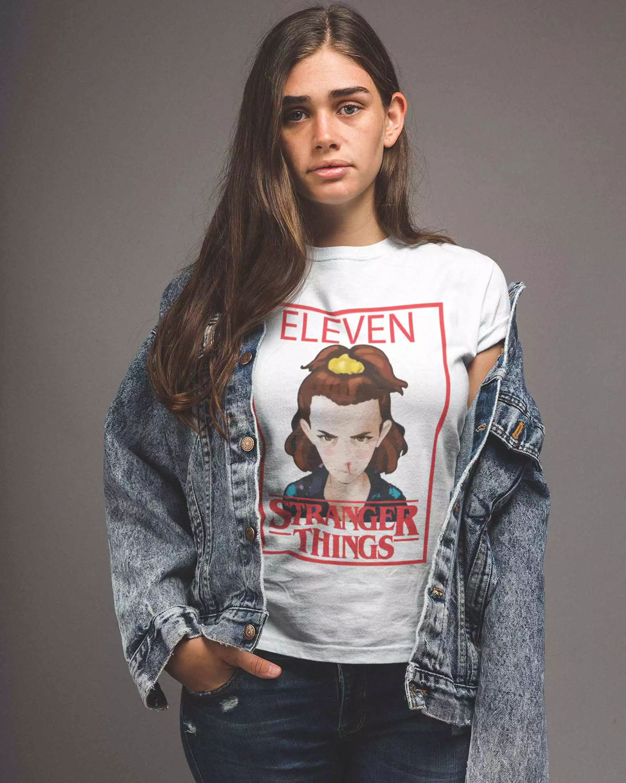 Eleven Stranger Things T-shirt White