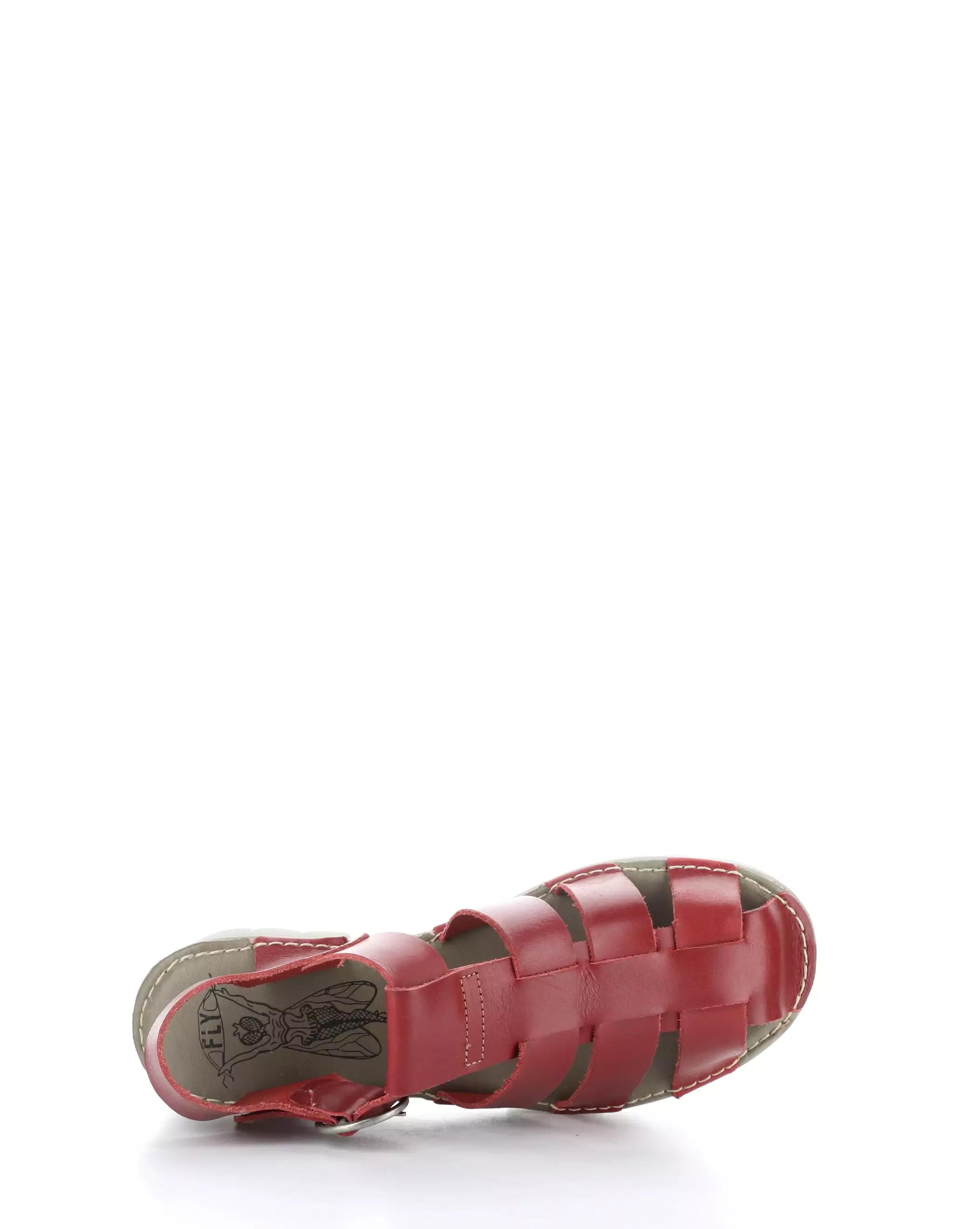 EMME511FLY 004 RED Sandals - Round Toe