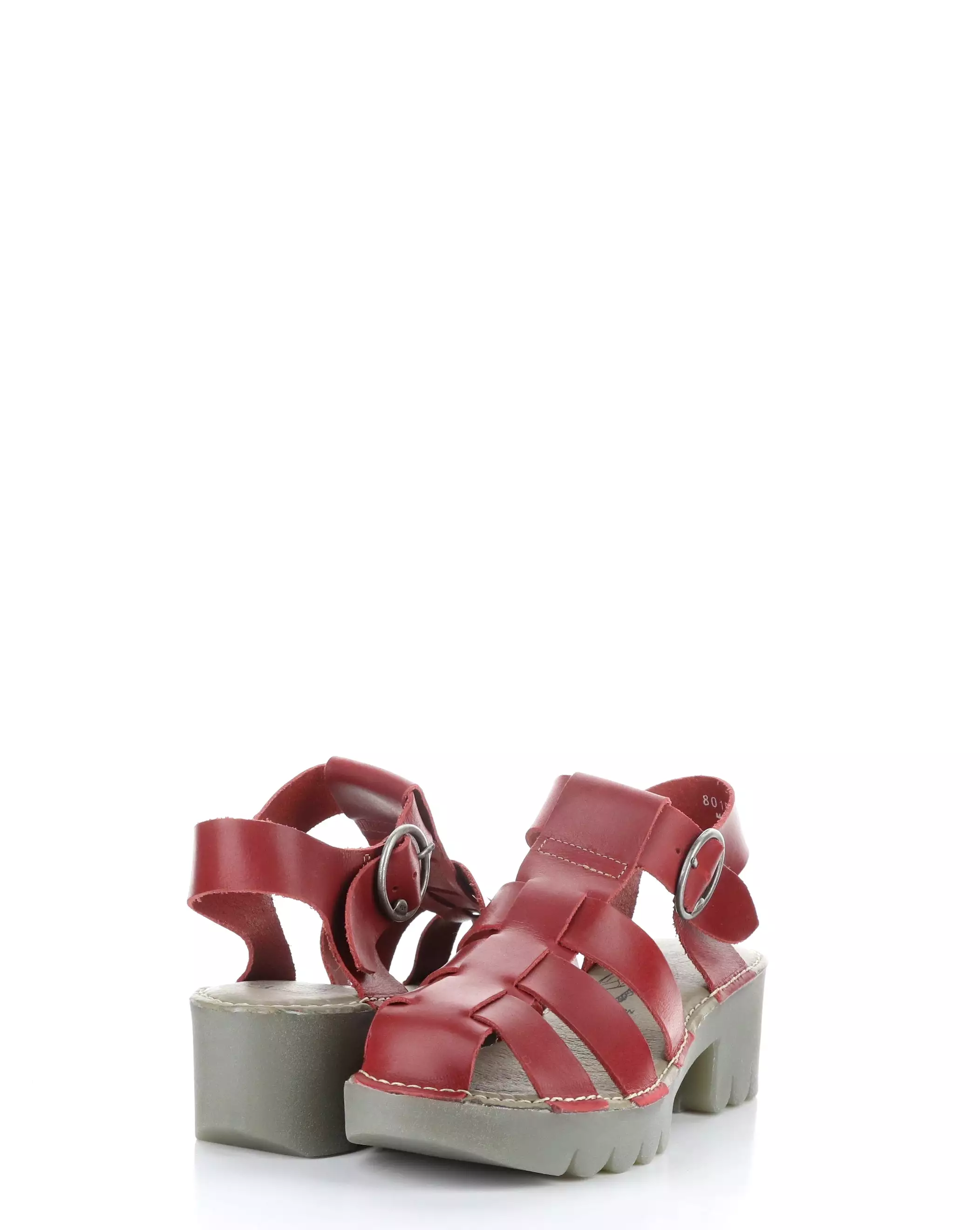 EMME511FLY 004 RED Sandals - Round Toe