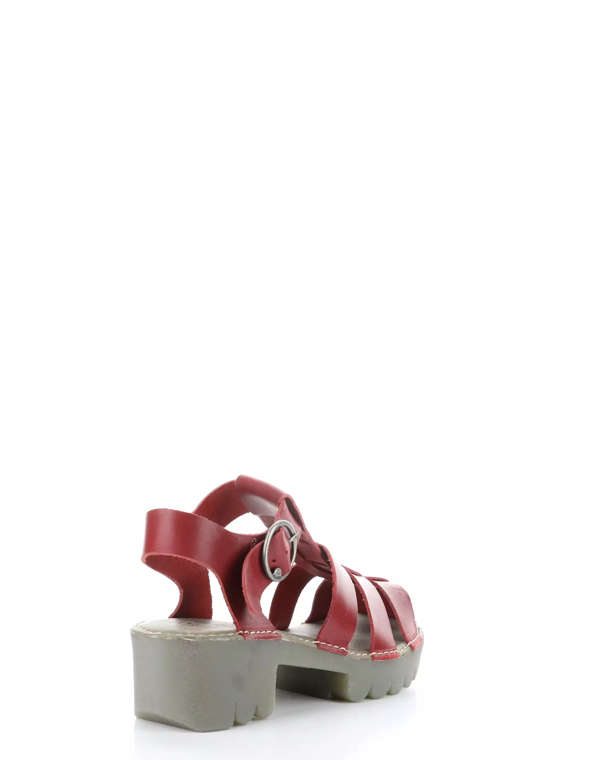 EMME511FLY 004 RED Sandals - Round Toe