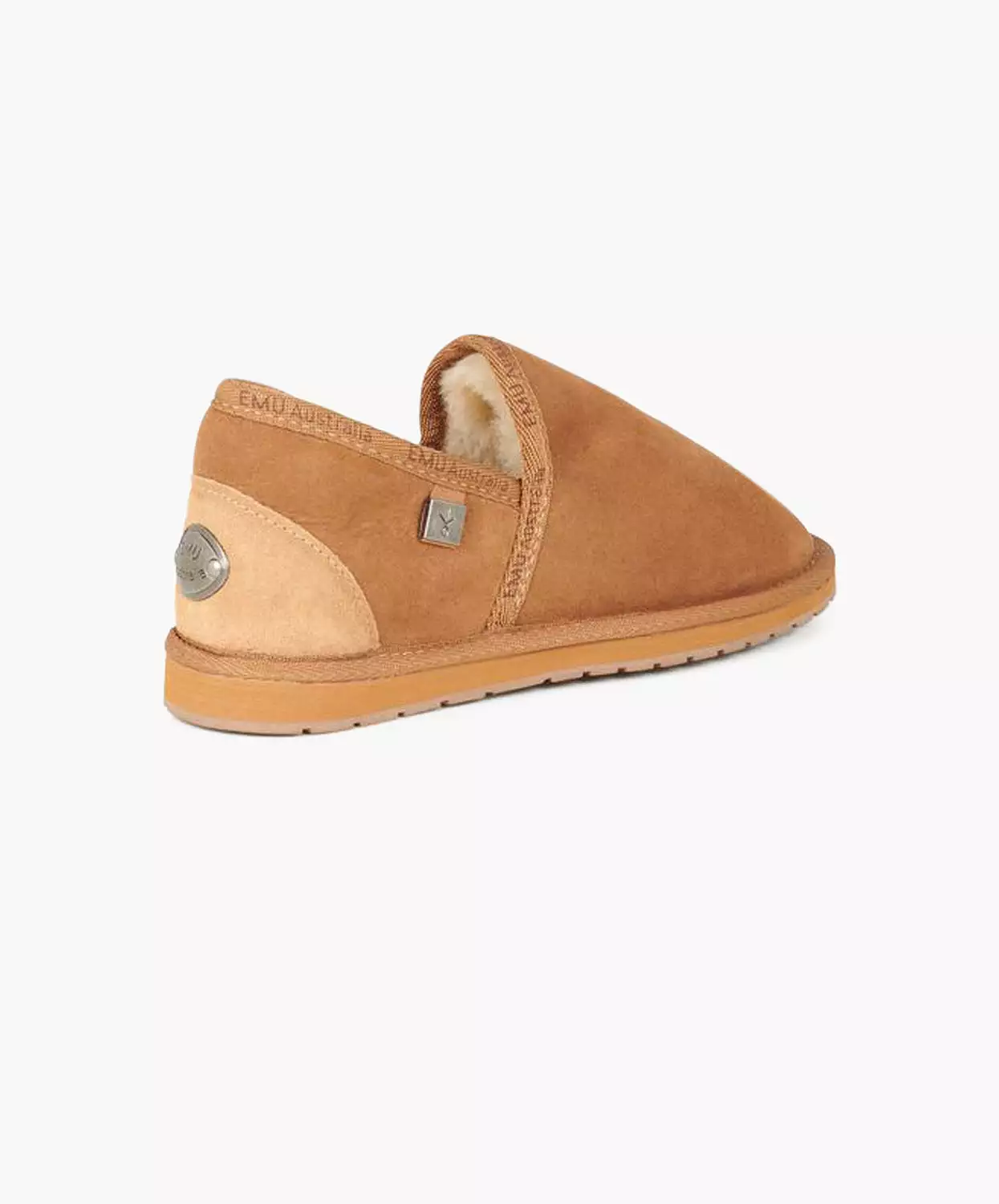 EMu Ashford Chestnut Mens Sheepskin Slippers