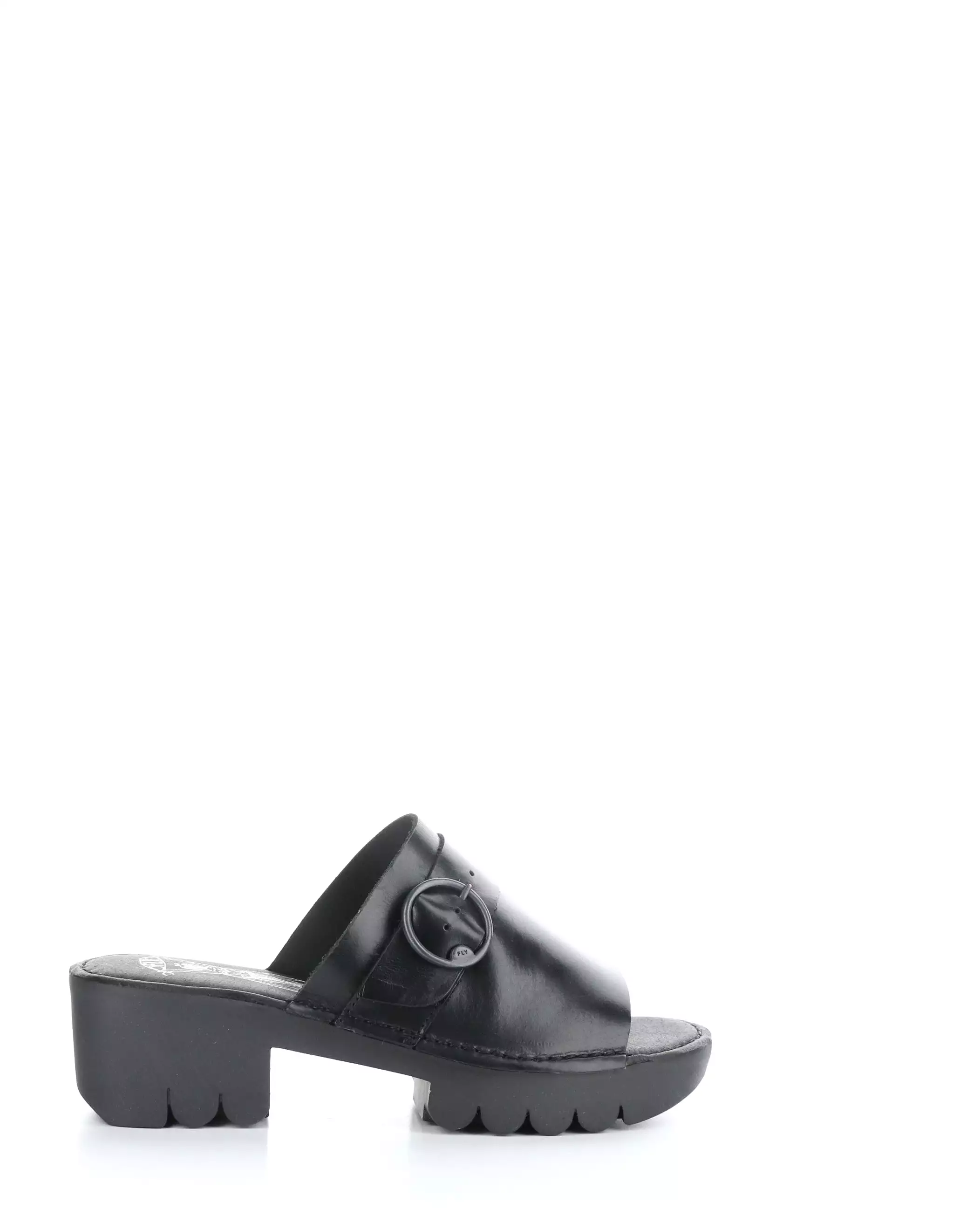 EPLE519FLY black slip-on sandals