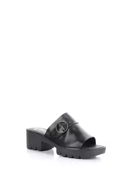 EPLE519FLY black slip-on sandals