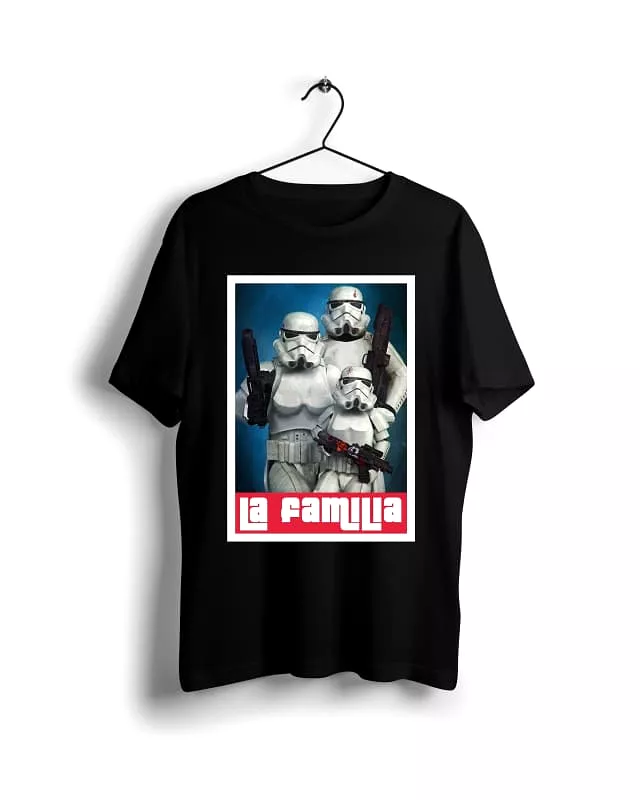 Family Star Wars T-Shirt - Black - Digital Graphics