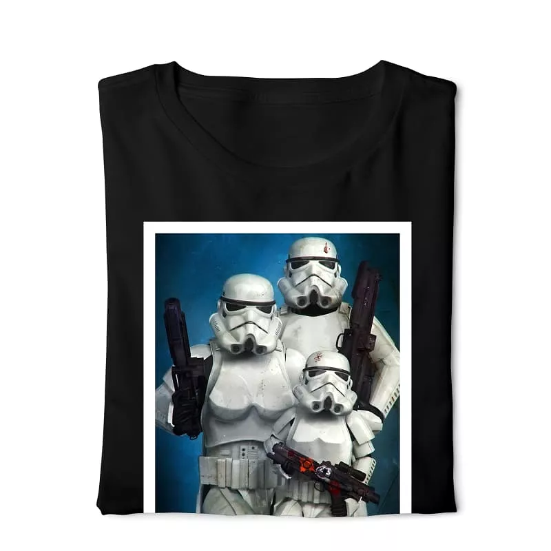 Family Star Wars T-Shirt - Black - Digital Graphics