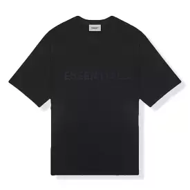 Fear Of God Black T Shirt, Essential Collection