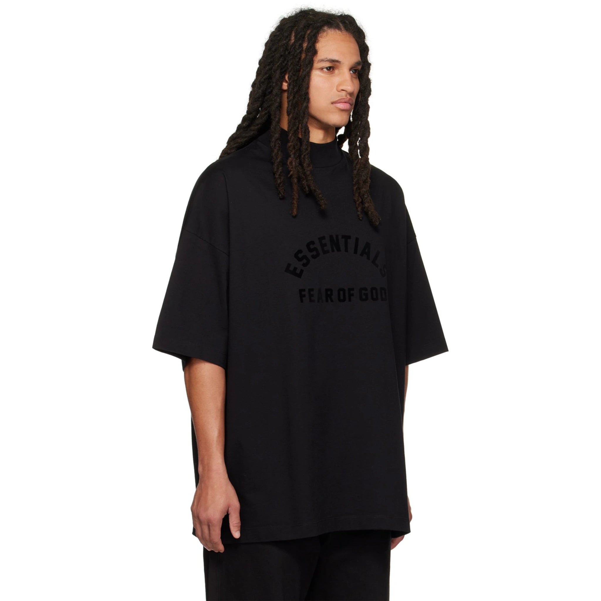 Fear of God Essentials Arch Logo Jet Black T-Shirt SS23