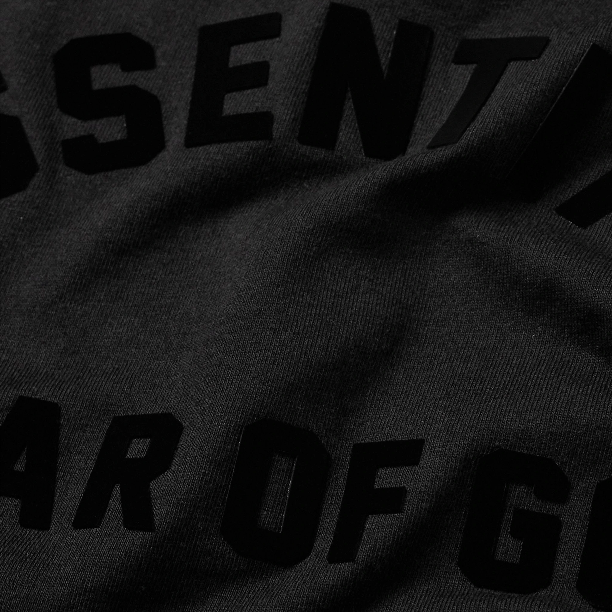 Fear of God Essentials Arch Logo Jet Black T-Shirt SS23