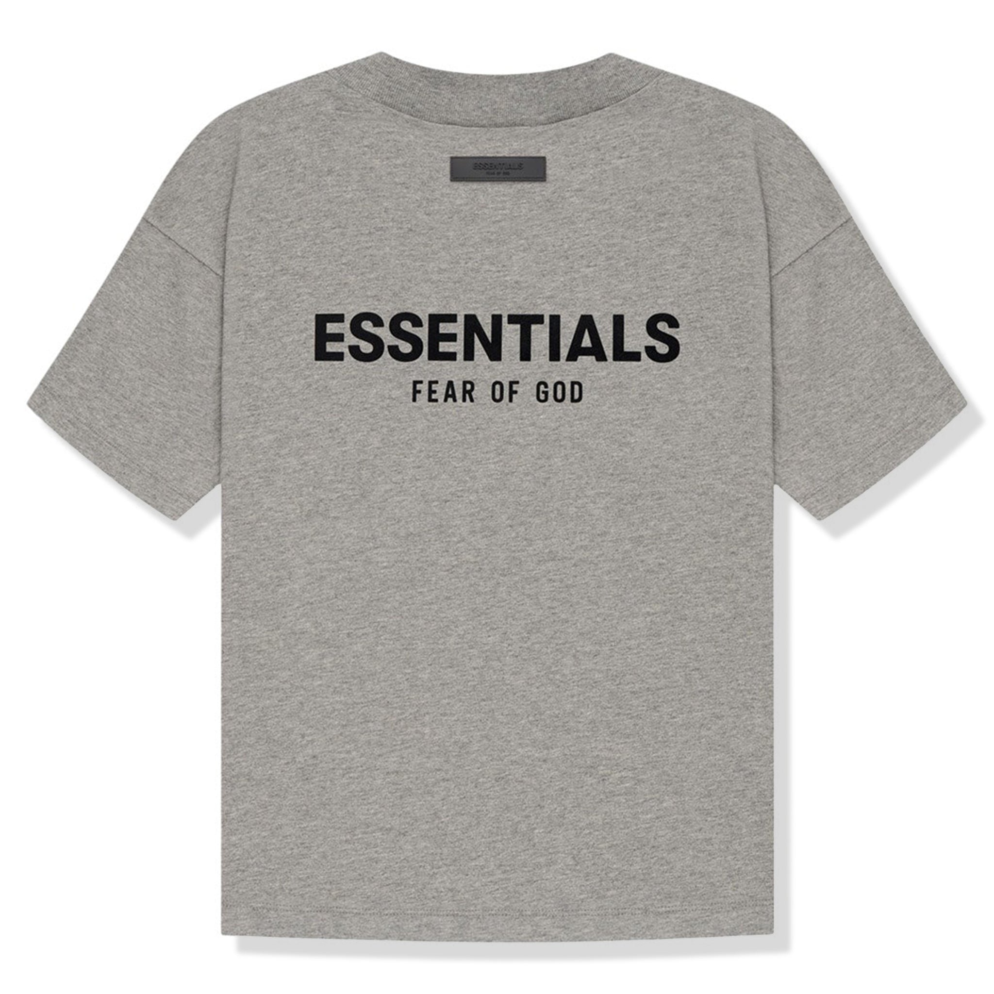 Fear Of God Essentials Dark Oatmeal Short Sleeve 2022 T-Shirt