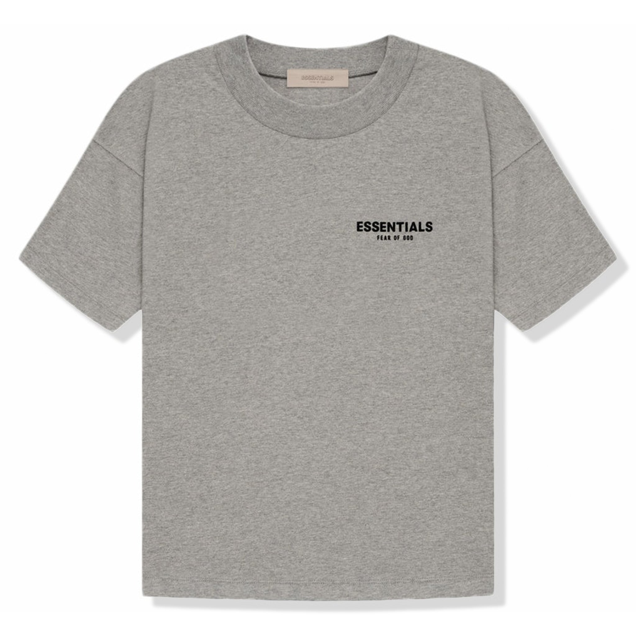 Fear Of God Essentials Dark Oatmeal Short Sleeve 2022 T-Shirt